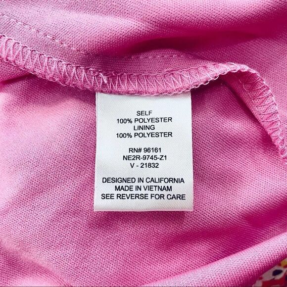 Gypsies & Moondust Floral Mini Dress Cottagecore Summer Sleeveless Womens Pink - Picture 10 of 12